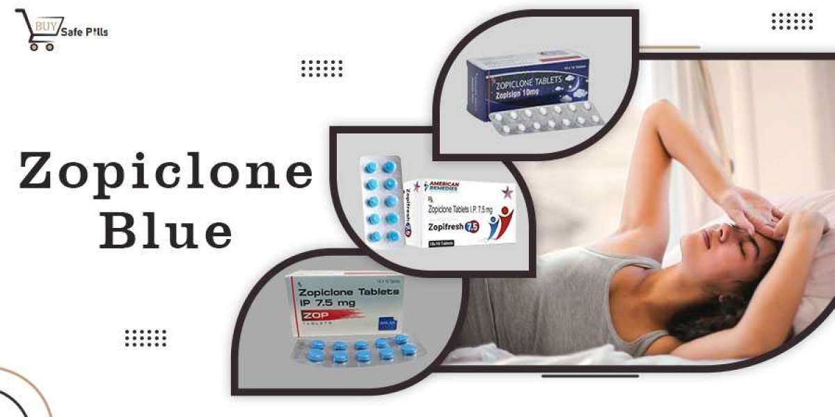 Take Zopiclone Blue to treat anxiety-induced insomnia | Buysafepills