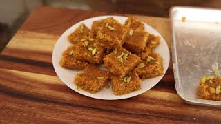 Moong Dal Barfi Recipe