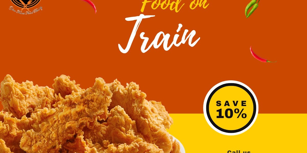 how to book food in train