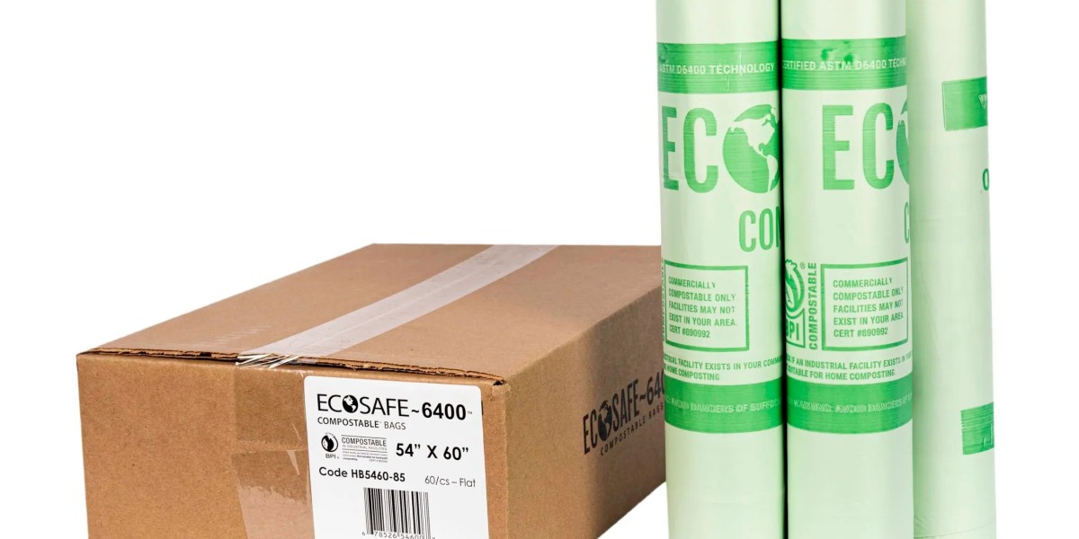 Sustainable Waste Disposal Made Easy: 90 Gallon Compostable Trash Bags