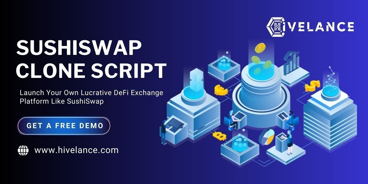 Launch Your Own Community-Driven DEX Platform Like Sushiswap