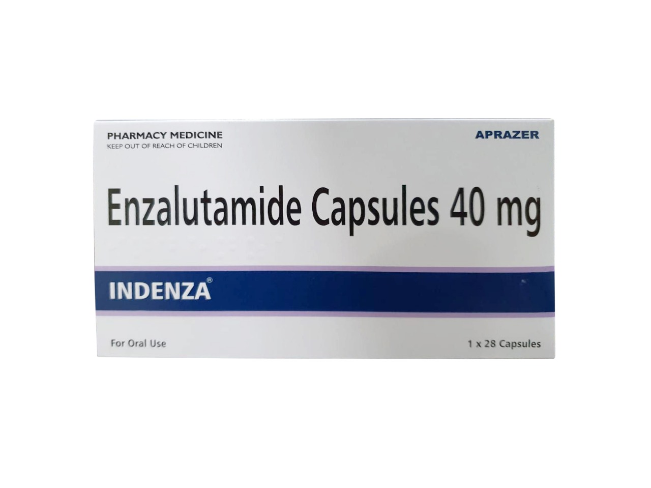 Enzalutamide Capsules 40 mg (INDENZA) - Galaxysuperspeciality