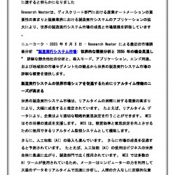 業界調査レポートによる製造実行システム市場分析2023年から2035年 | Visual.ly