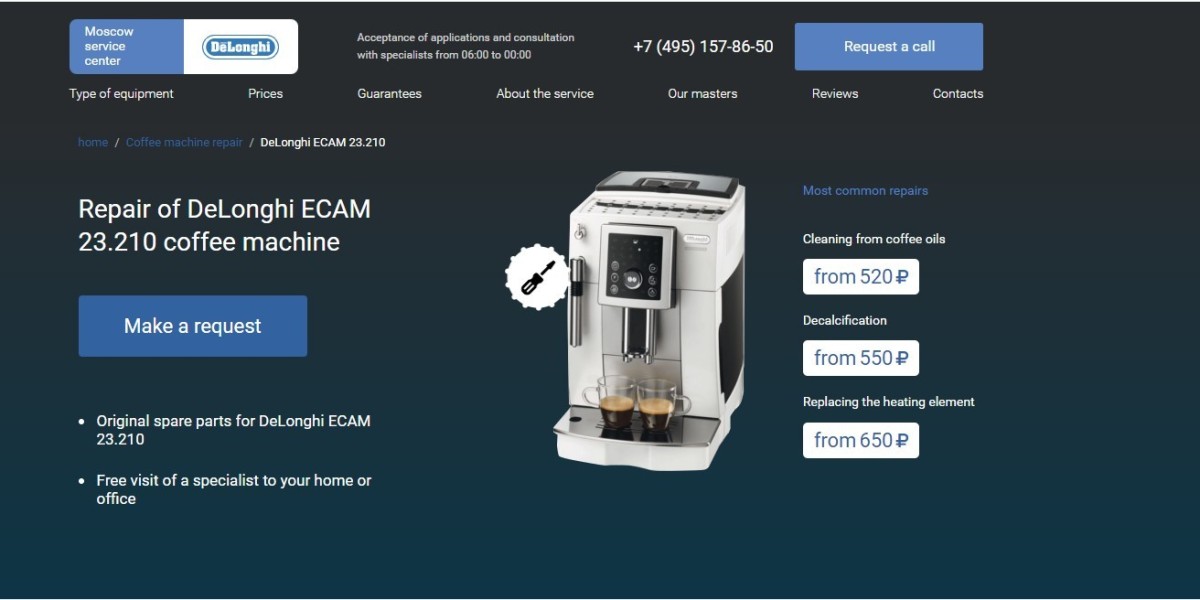 Repairing the De'Longhi ECAM Coffee Machine