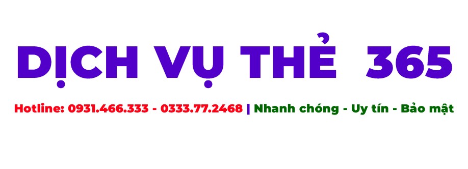 Dịch vụ thẻ tín dụng 365 Đáo hạn thẻ tín dụng Dịch vụ rút tiền mặt Cover Image