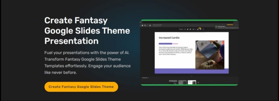 Fantasy Google Slides Theme Cover Image