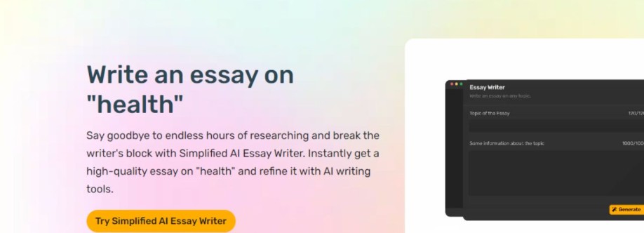 Health Essay Writer Writer Cover Image