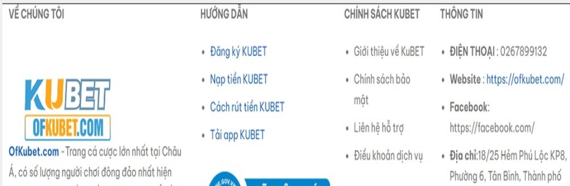 KUBET OF Cover Image