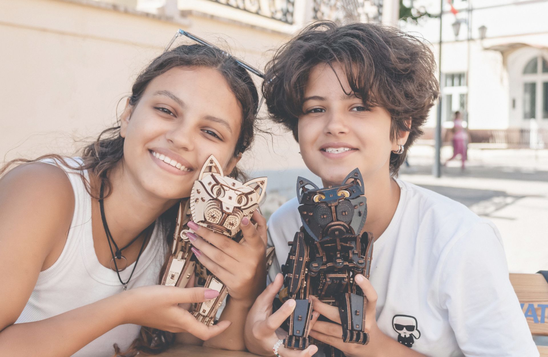 Puzzle 3D Meccanici In Legno Per Bambini E Adulti