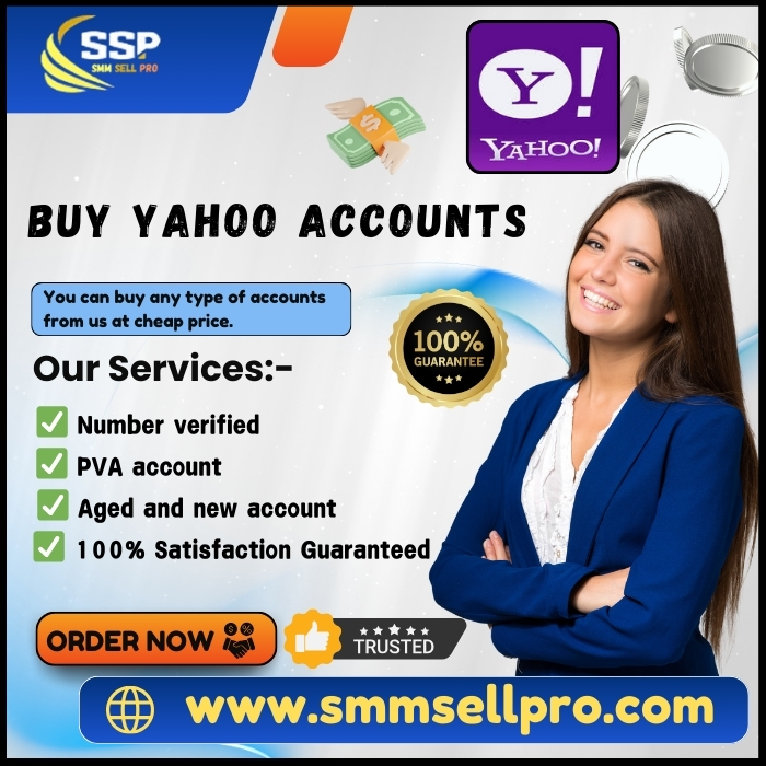 Buy Yahoo Accounts Instantly Delivery – 100% Verified smmsellpro