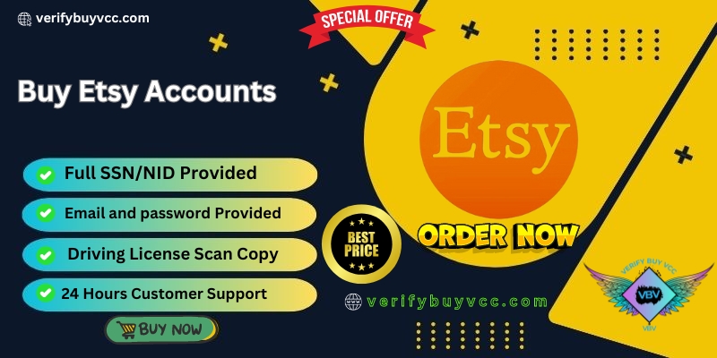Buy Etsy Seller Accounts - 100% | Bulk | Aged | PVA