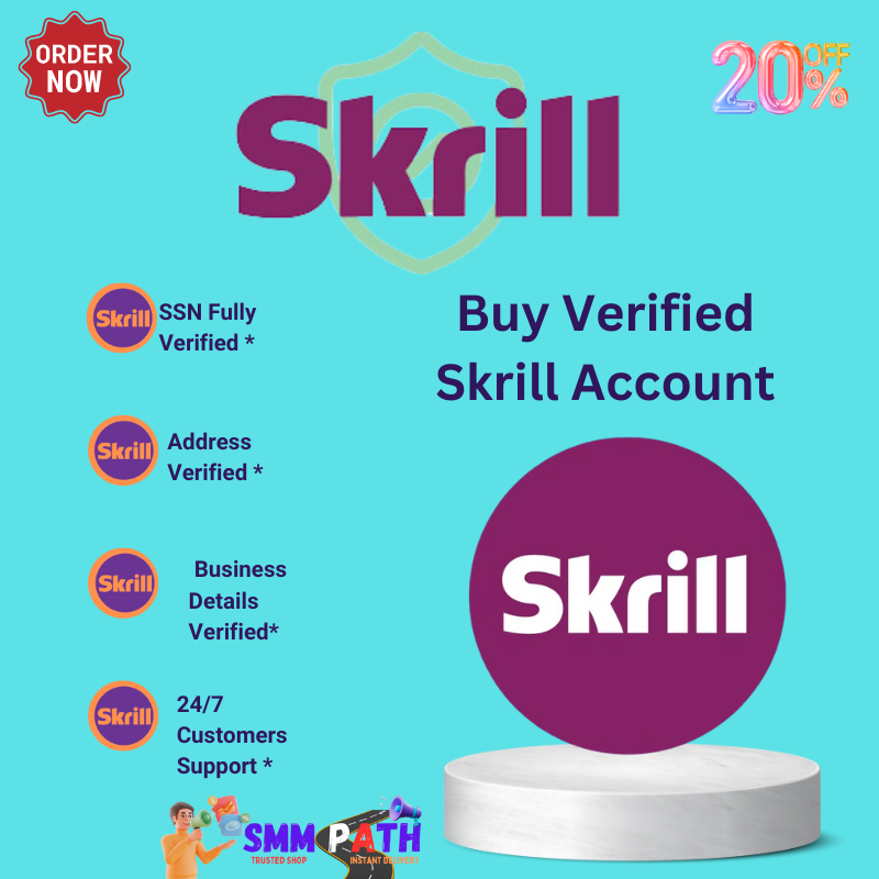 Buy Verified Skrill Accounts from Paid Review Service