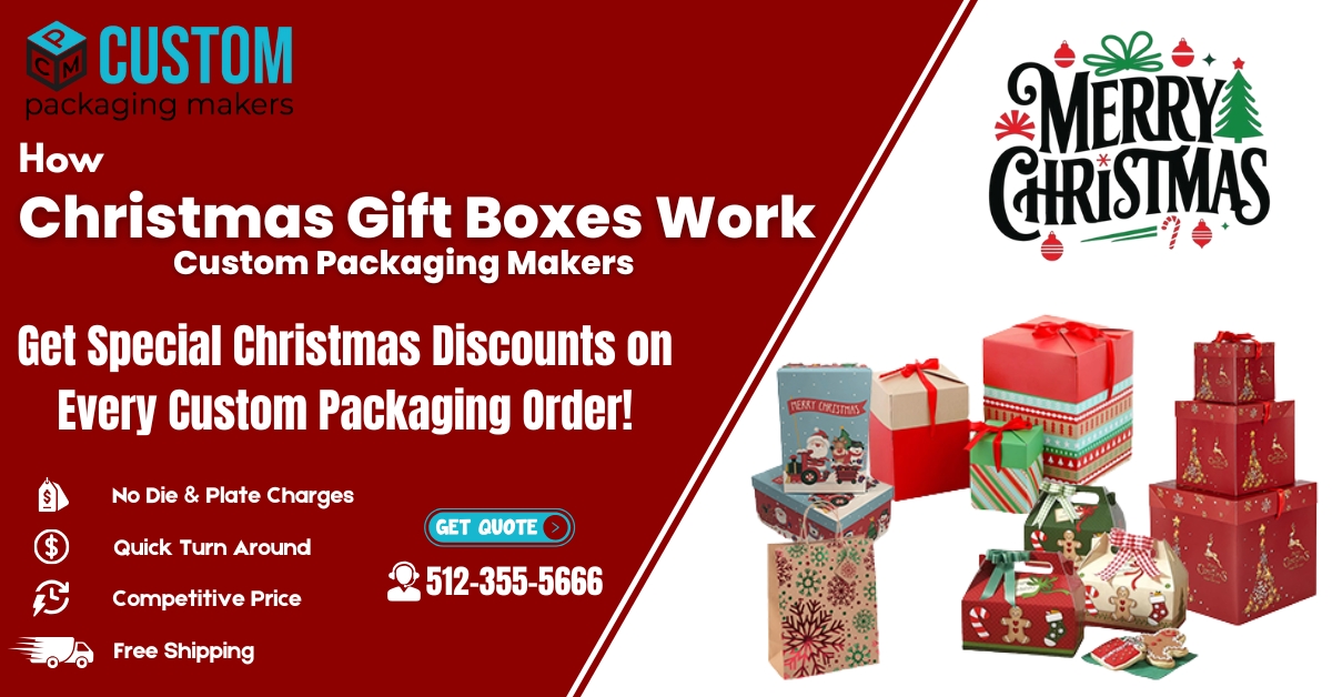 Branded Christmas Gift Boxes | Custom Packaging Makers
