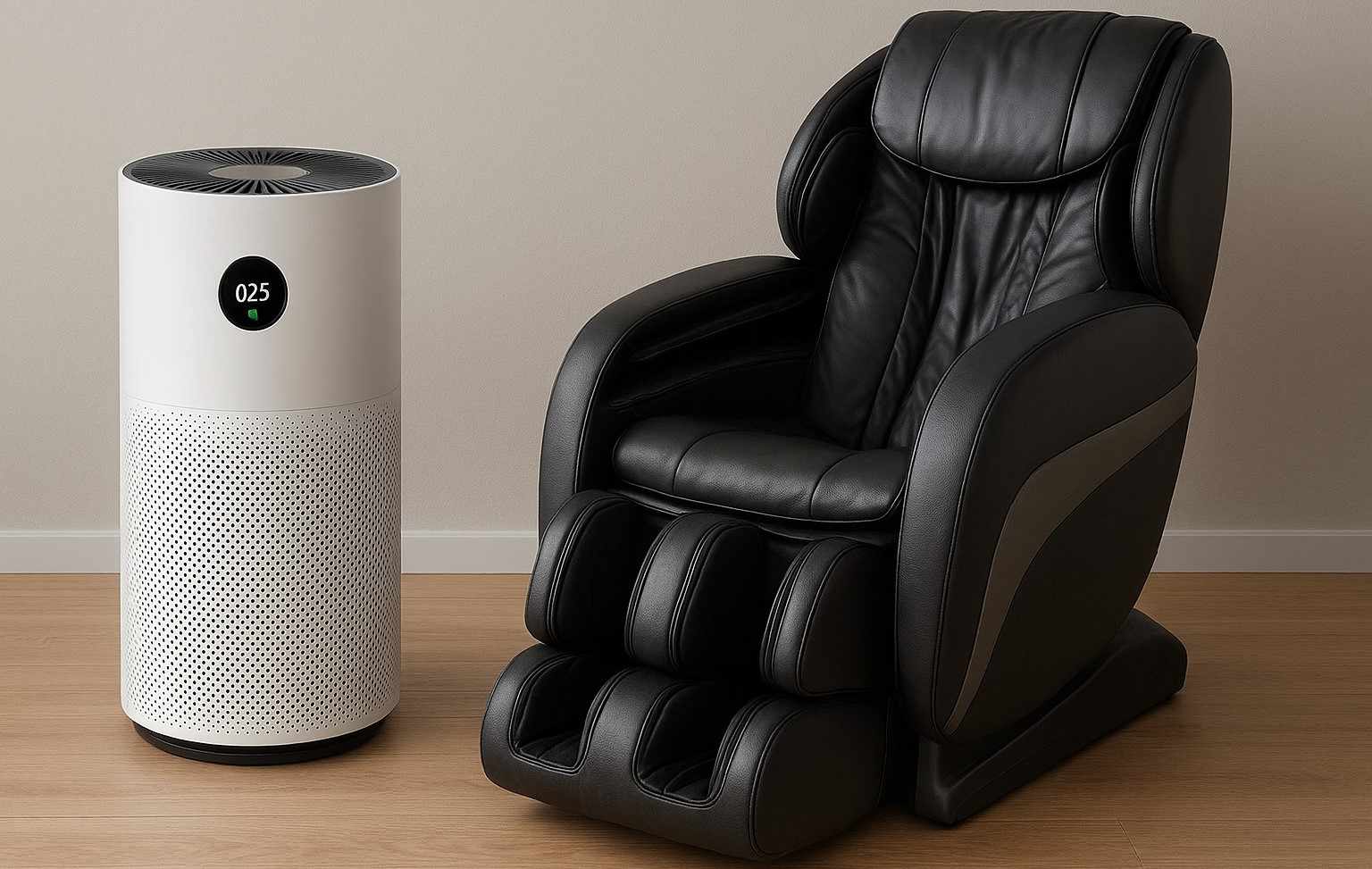 Enhancing Home Wellness: Why an Air Purifier and Buying a Massage Chair Online Matters