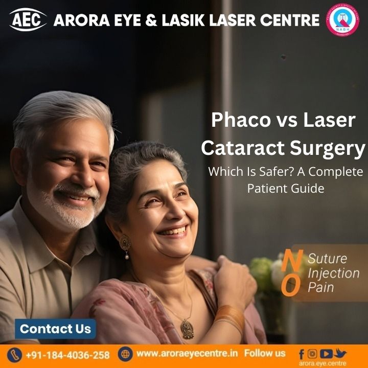 Phaco vs Laser Cataract Surgery: Which Is Safer?