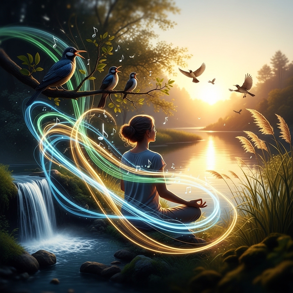 Discover How Nature Sounds and Melodic Harmonies Work Together for Stress Relief and Balance  – Pranic Evolutions – Universal Energy Healing