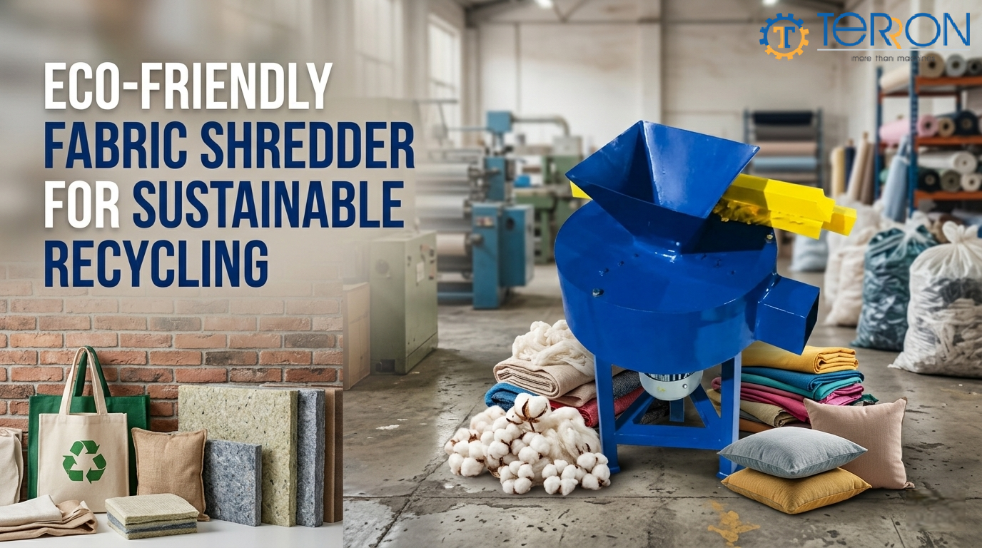 Eco-Friendly Fabric Shredder for Sustainable Recycling
