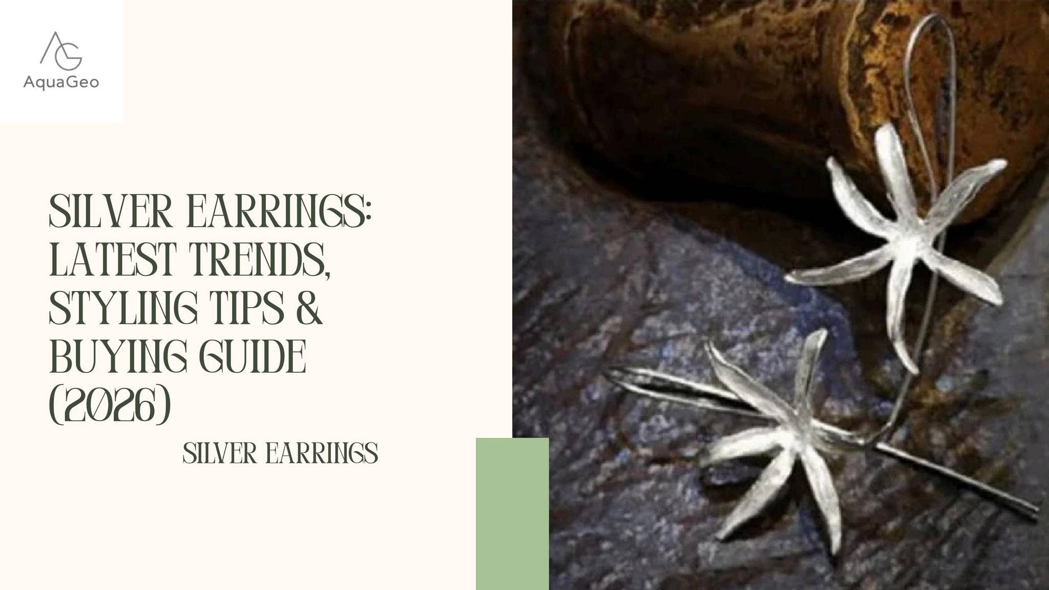 Silver Earrings Latest Trends, Styling Tips & Buying Guide (2026) by Aqua Geo - Issuu