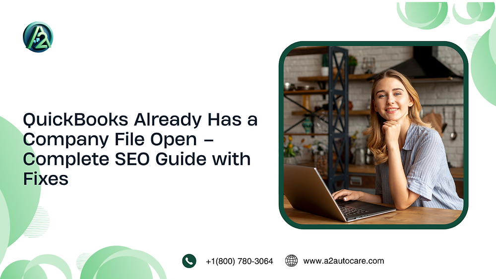 QuickBooks Company File Open Error Fix Guide