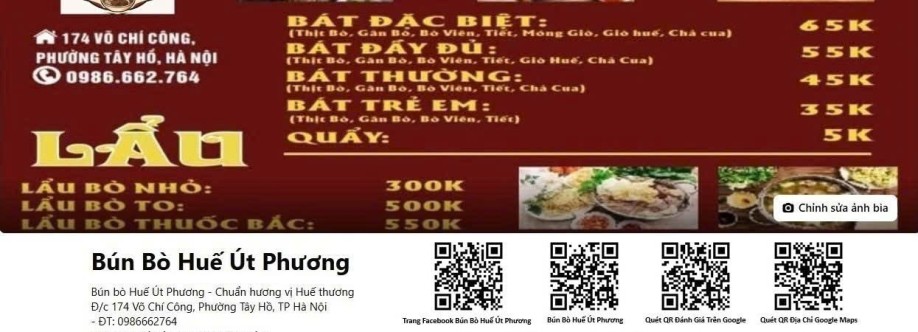 Bún Bò Huế Út Phương - Chuẩn hương vị Huế thương
